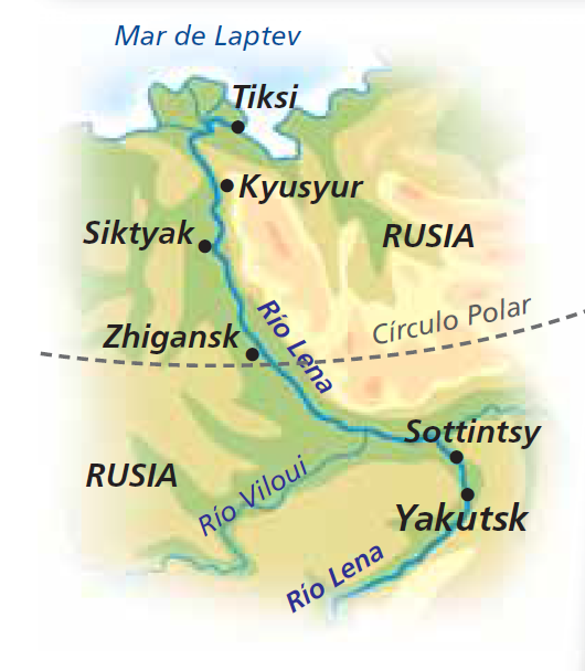 CRUCEROS CIRCULO POLAR ARTICO CRUCEROS ARTICO RUSO CRUCEROS SIBERIA CRUCEROS YAKUTIA CRUCEROS RIO LENA CRUCEROS NORTE DE RUSIA OFERTA CRUCEROS EXPLORACION RUSIA